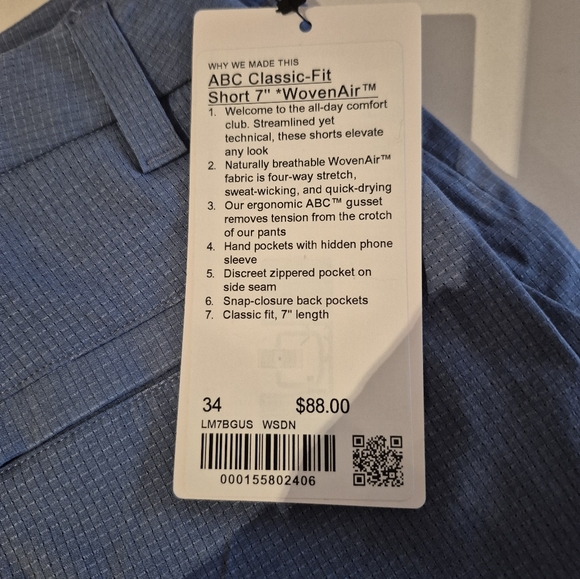 Lululemon Classic Fit 7" Shorts - Picture 5 of 8